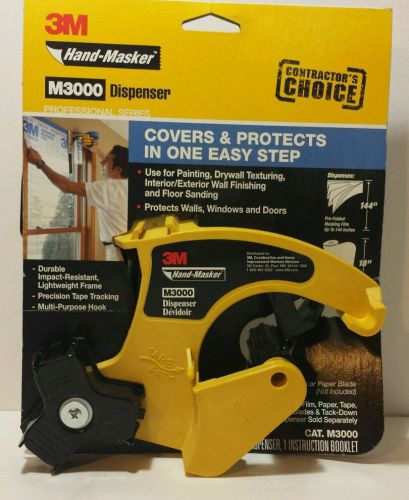 3M M3000 Hand Masker Dispenser Painting, Drywall, Masking Tools Contractor Grade