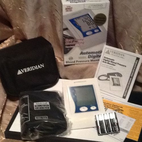NEW IN BOX VERIDIAN AUTOMATIC DIGITAL BLOOD PRESSURE MONITOR MUST SEE NO RESERVE