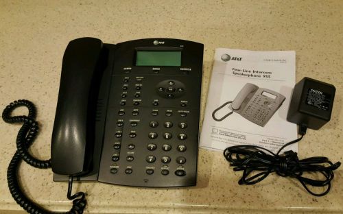 AT&amp;T 955 4-Line Intercom Business Office Phone Expandable