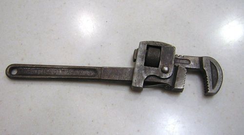 Vintage J.P. Danielson Co. Drop Forged     8&#034; Pipe Monkey Wrench Very Clean