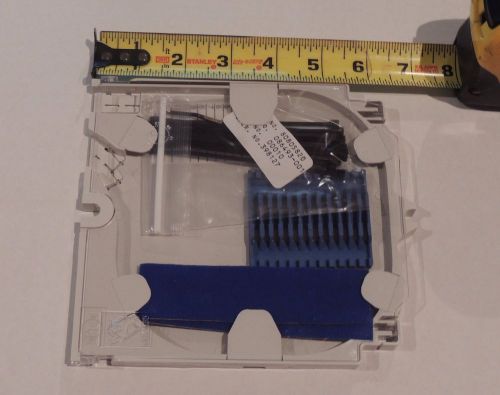80805774 12ct Coyote Pup Fiber Optic Splice Tray Preformed Line Products PLP