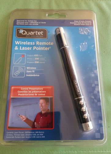 Quartet Wireless Remote &amp; Laser Pointer - Class 2 - Model 84502