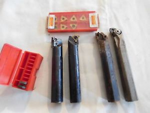 sandvik threading bars and iscar boring bars with inserts left hand and right