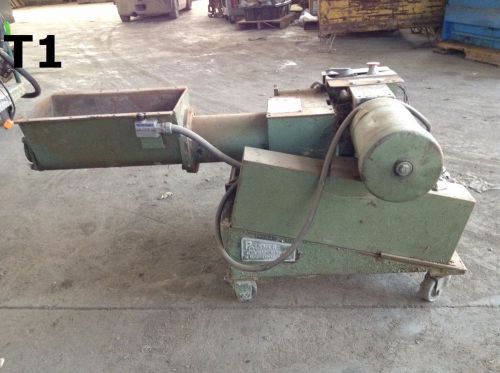 Molding systems polymer machinery corp. 68 auger plastic grinder granulator for sale