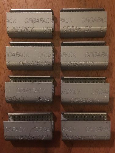100 organapack 5/8&#034; serrated strapping gripper seals for sale