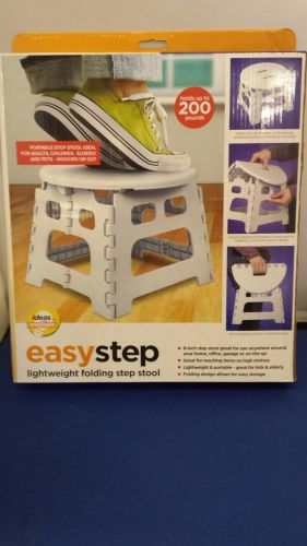 Easy Step Lightweight Folding 8&#034; Step Stool
