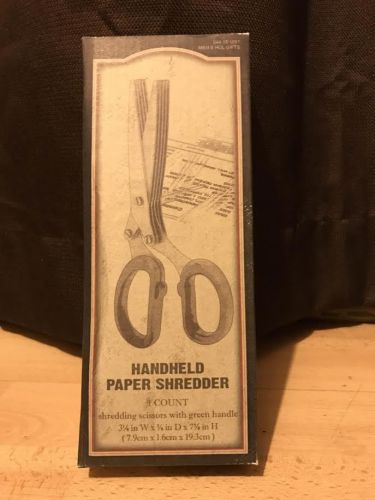 Handheld Paper Shredder Scissors ! NEW!