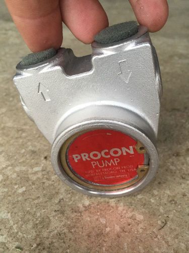 PROCON, PUMP, STAINLESS STEEL, 15 TO 140 GPH,  3/8&#034;NPT MALE