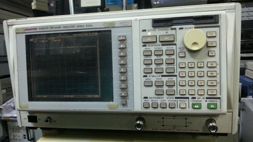Advantest r3767ch network analyzer 40mhz -8ghz (not working or for part)