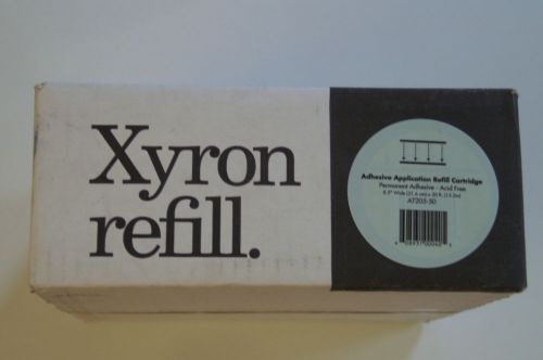 Xyron AT205-50 Xyron 850 Adhesive Refill Cartridge, Permanent Acid Free 8.5&#034;x50&#039;