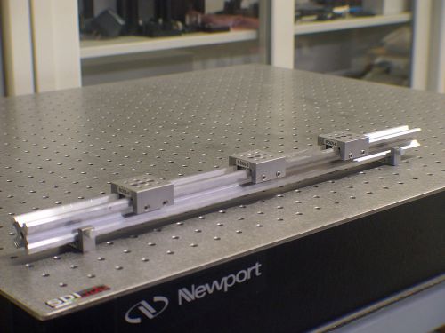 Newport X26 Rail System + 3 M-CN26-40 &amp; 2 M-CN26-12 Carriers 512mm Optical Lens