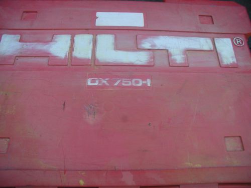 HILTI DX 750, LOW VELOCITY POWDER ACTUATED NAIL GUN, USED