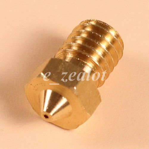 0.5mm Copper Extruder Nozzle for 1.75mm Consumable E3D M6