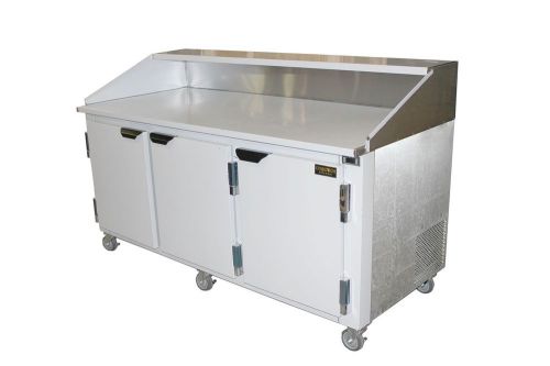 Cooltech 72&#034; Refrigerated Pizza Dough Retarder Table,  Self-Contain