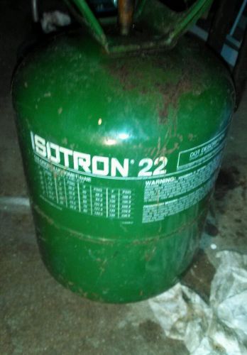 isotron R22 refrigerant 30 lbs tank