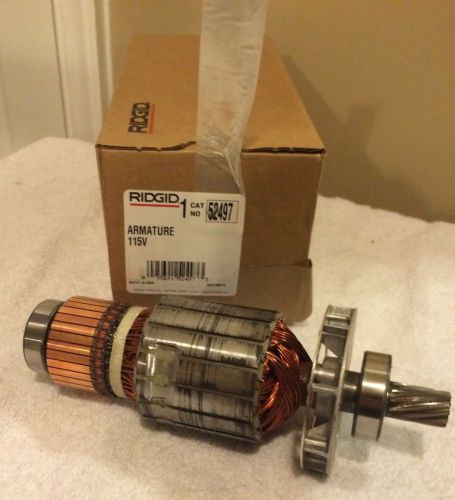 Ridgid 52497 armature 115 v for 300,535 and 1233 for sale