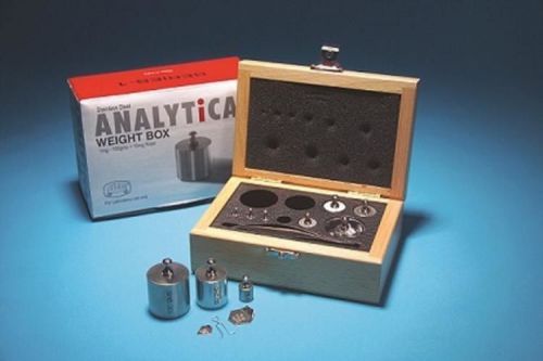 Stainless Steel Analytical Weight Mass Set 1Mg-100Gms