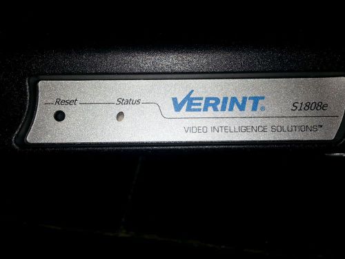 Verint S1808e video encoder