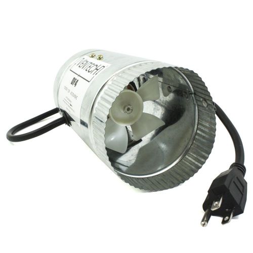 Ventech vt df-4 df4 duct fan 100 cfm 4&#034; for sale