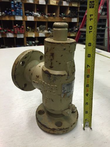 *New* 1&#034; Flanged Mercer Safety Relief Valve, KN24E1T1I2, 1440psi