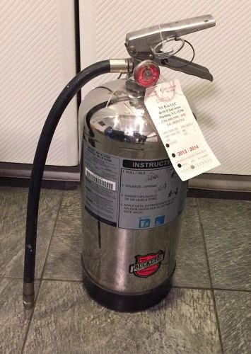 BUCKEYE Wet Chem  Fire Extinguisher Tagged Full Expired  2014 Model WC-6 Liter
