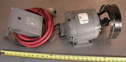 THE SINGER COMPANY SEWING MACHINE MOTOR CAT. No. R-38367, 230 VAC, 3 PHASE