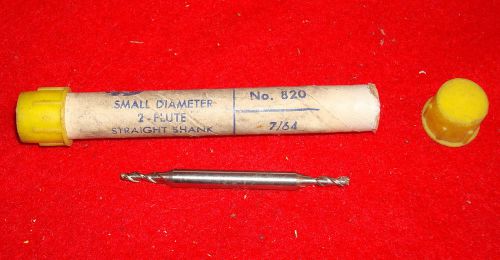 Chicago Latrobe Double End End Mill Style No. 820 (2 Flute) 3/16&#034; x 7/64&#034; HSS