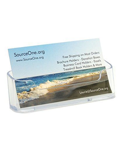 SourceOne Source One Clear Acrylic Business Card Holder (BC-1)