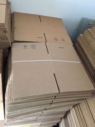 12 x 12 x 8&#034; Corrugated Cardboard Shipping Packing Moving Boxes Cartons 25 Pack