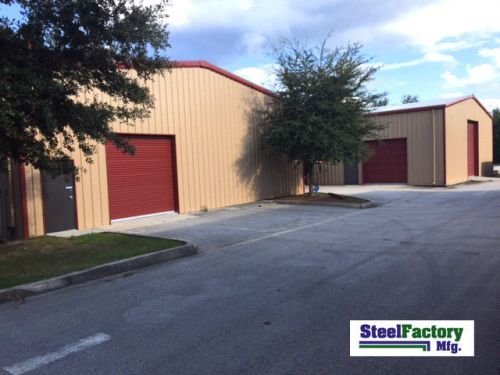 Steel factory 40x75x16 metal frame ibeam storage garage auto repair building for sale