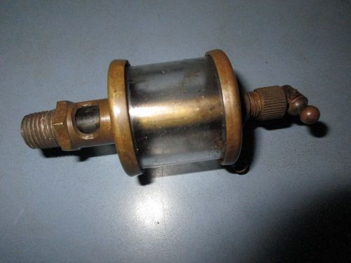 *brass oiler - michigan lubrication co. detroit - x12a1 - rare for sale
