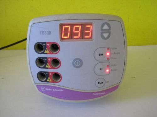 Fisher scientific model: fb300 digital electrophoresis power supply used 30 day for sale
