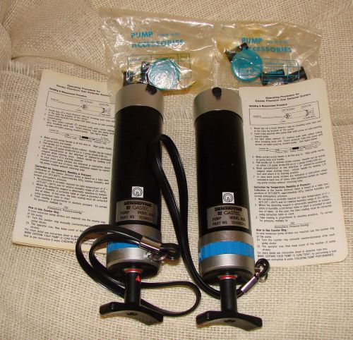 Lot of 2 New NIB Sensidyne Gastec Gas Detector Pump Kit 800