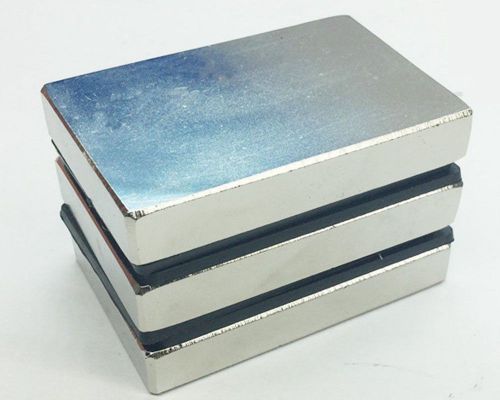 1/2Pcs Super Strong Block Rare Earth Neodymium Magnets N35 60mm x 40mm x10mm