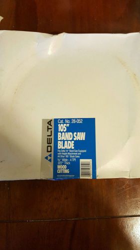 Delta 105&#034; x 3/4&#034; x 4 tpi 14&#034; band saw blade 28-052 new for sale