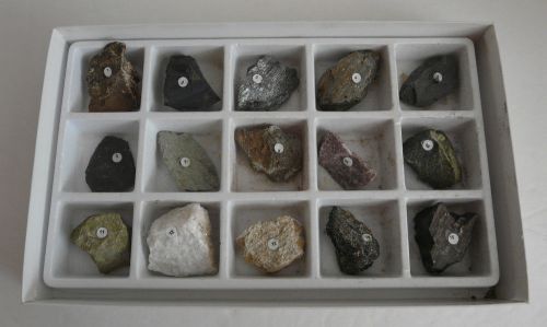 15 Specimen Metamorphic Rock Collection From GeoScience Industries Rocks Geology