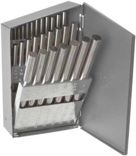 Chicago latrobe 165 series high-speed steel drill blank set with metal case, for sale