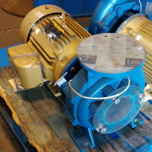ITT INDUSTRIES SIZE 6X6X11 A-C PUMP TYPE 2000 W/ BALDOR 25HP MOTOR EJPM4103T
