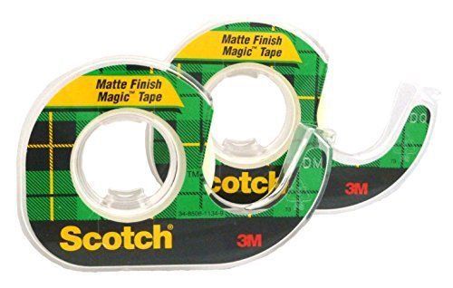 Scotch Magic Tape, 1/2 x 450 Inches, 2-PACK
