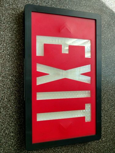 Isolite red exit sign - model slx-60 for sale