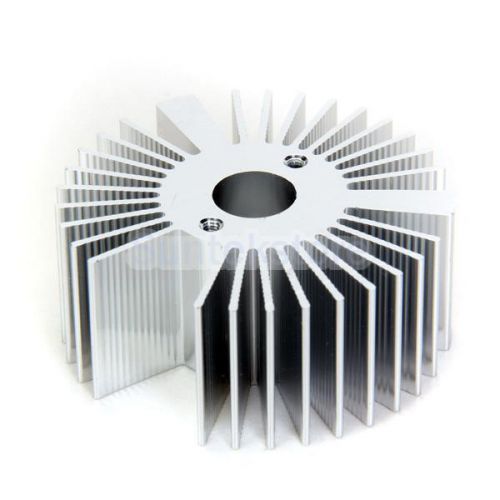 2.1&#034; x 0.9&#034; Round Spiral Aluminum Alloy Heatsink Cooler for 10W LED Cooling