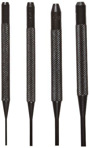 Fowler 52-500-100 chrome alloy steel drive pin punches, 4 drive pin punch set, for sale