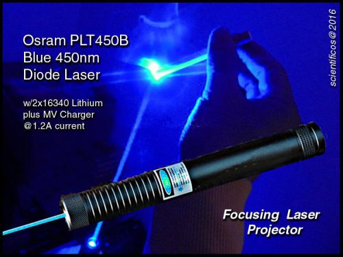 Engineering/Construction BLUE LASER w/Focusing/MV Charger/2X2 Lithium Batteries