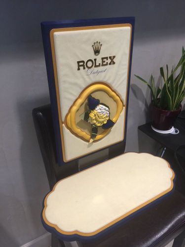 ROLEX ORIGINAL AND AUTHENTIC WINDOW DISLAY , 2 PIECES