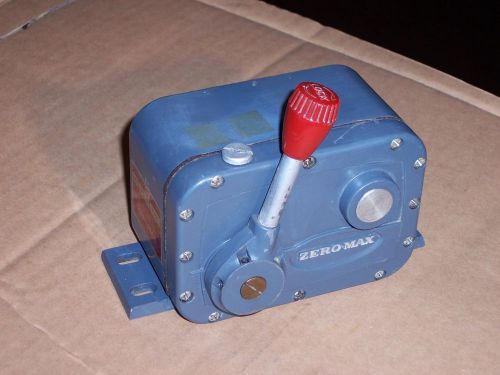 ZERO-MAX E42 Speed Reducer 0-400 Motion Control for Industrial Sewing Machines