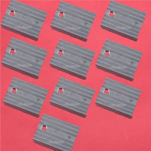 10PCS TO-220 U-Shape TO220 20x15x10mm IC Heat Sink Aluminum for 7812/7805/7905