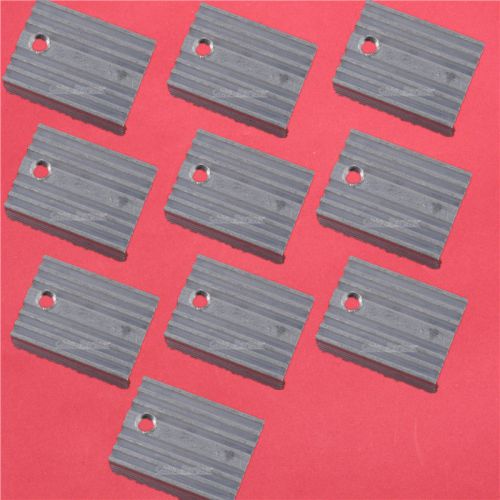 10PCS TO-220 U-Shape TO220 20x15x10mm IC Heat Sink Aluminum for 7812/7805/7905