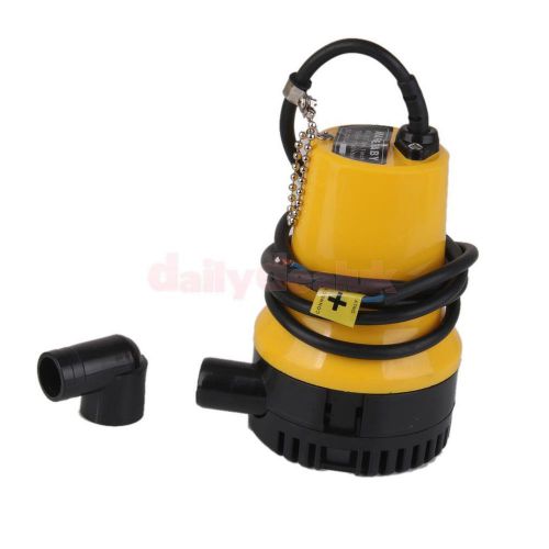Stainless Submersible Pump Fountain Pool Pond Garden Water Pump DC12V 50W