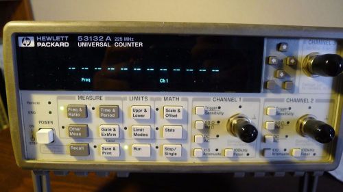 Agilent/HP 53132A 3Ghz Universal Frequency Counter, 12 digits/s W/ Opt. 012, 030
