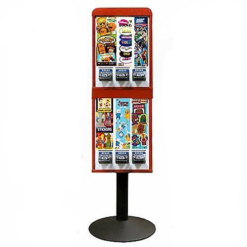 6 Colume Sticker and Tattoo Vending Machine